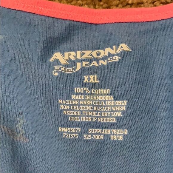 Arizona Men’s tank. XXL. NWT - Picture 5 of 7